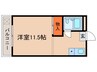 エポック喜多山 1Rの間取り