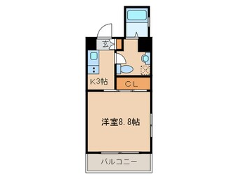 間取図 グランデ浅間町