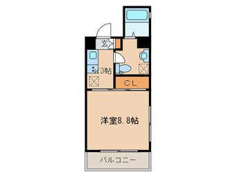 間取図 グランデ浅間町