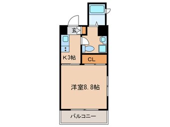 間取図 グランデ浅間町