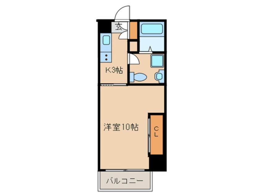 間取図 グランデ浅間町