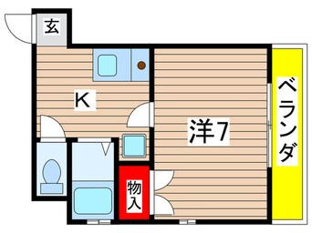 間取図 グランパス檀渓