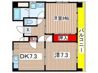 間取図 メゾンみゆき