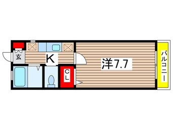 間取図 ヤングパレスＢ棟