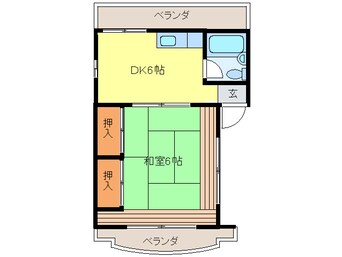 間取図 第２松浦ビル