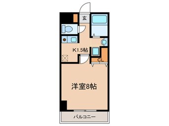 間取図 キャノンピア鶴舞