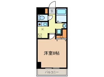 間取図 キャノンピア鶴舞