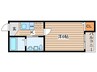 TATERU Apartment柵下町2丁目 1Kの間取り