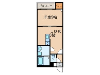 間取図 カステッロ塩池