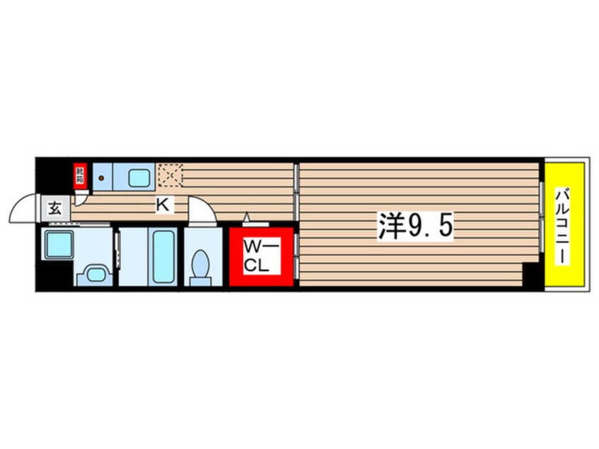 間取図 グランソワール瑞穂