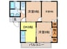 セジュ－ルＩＮＯＵ 3DKの間取り