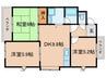 パールハイツ大森 3DKの間取り