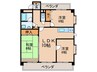 ランドマーク一社 3LDKの間取り