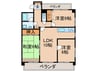 ランドマーク一社 3LDKの間取り