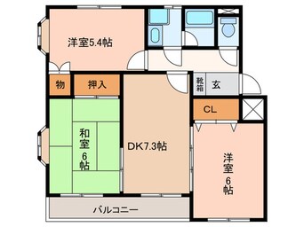 間取図 テラローザ