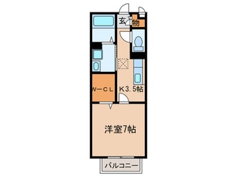 間取図 カサベルデ柏森
