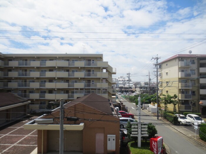 室内からの展望 森田ビル