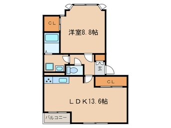 間取図 ピュア・コートⅡ
