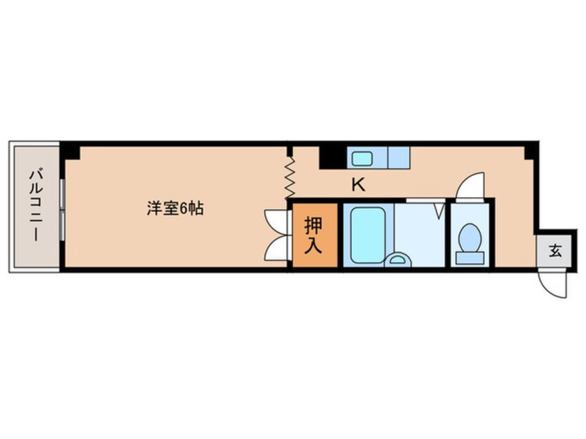 間取図 天満小塚ビル