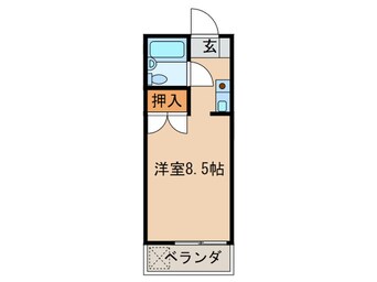 間取図 ベルハイツ