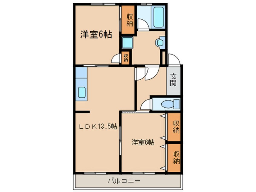 間取図 メゾングリーンヒル