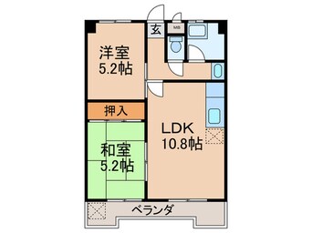 間取図 不二ビル