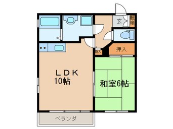 間取図 エンゼル本山