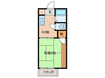 間取図 ハイツアポロ