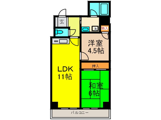 間取り図 リエス千代田