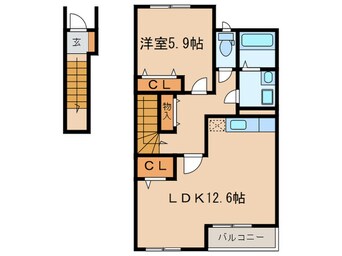 間取図 パーチェ