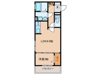 間取図 サン・イースト
