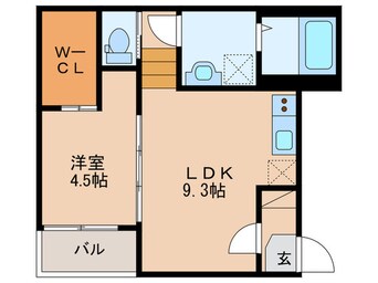 間取図 ル・シエル東水切町