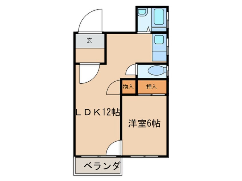 間取図 太都ビル