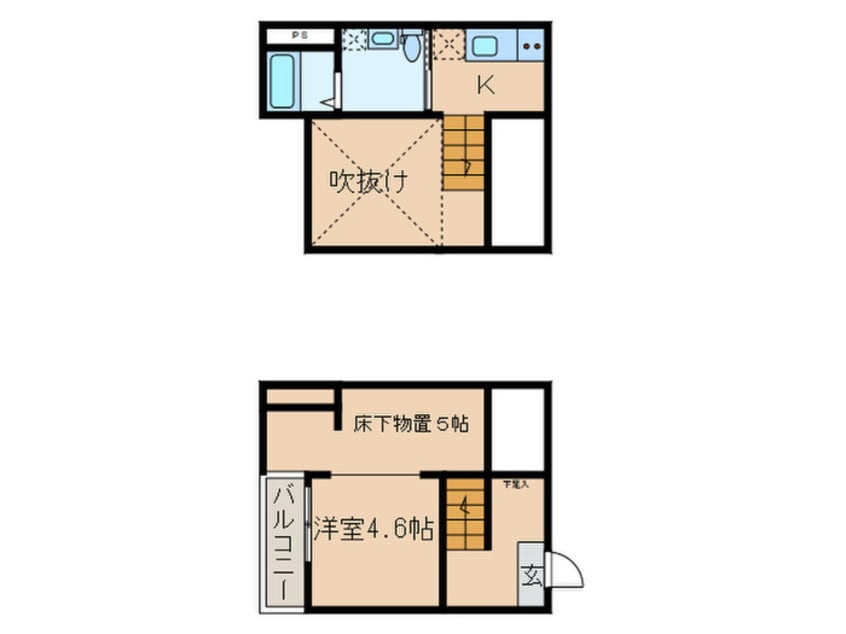 間取図 クレアーレ想