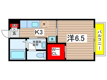 間取図 ディアコ－ト川名