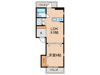 間取図 ハイツ半ノ木