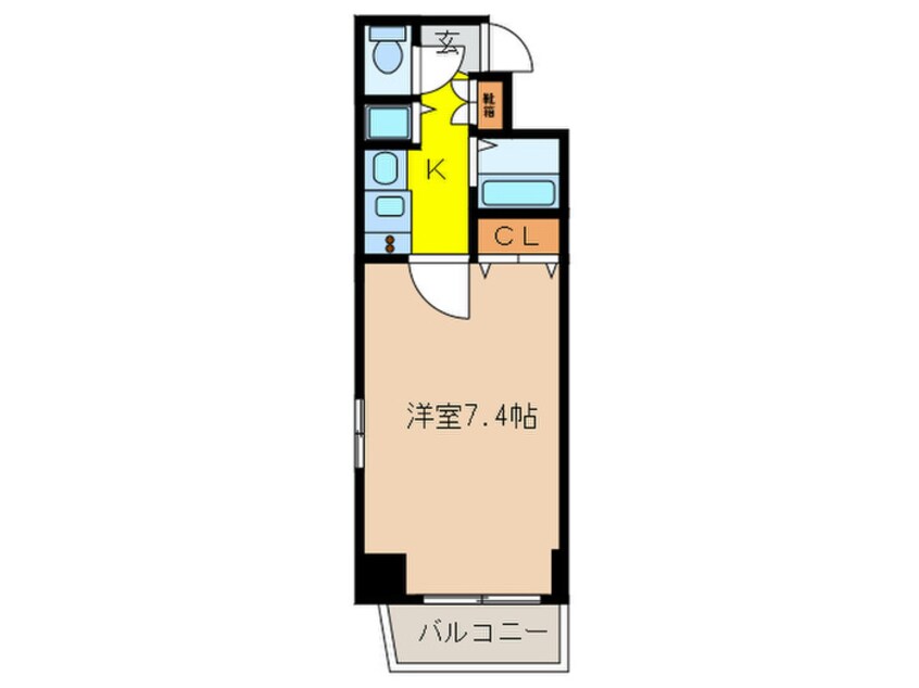 間取図 プレサンス桜通り葵(701)