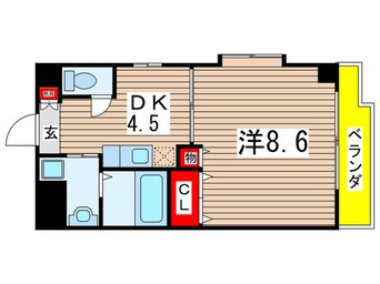 間取図 グランドール萩山