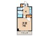 ＣＡＬＭ　ＴＡＩＫＯＨ　ＢＬＤ 1Kの間取り