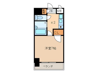 間取図 ＣＡＬＭ　ＴＡＩＫＯＨ　ＢＬＤ