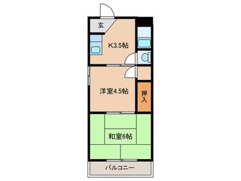 間取図 メゾン黒柳