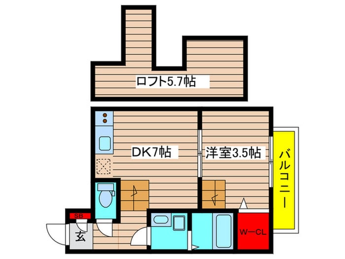 間取り図 ファミリーステージ道徳Ⅱ