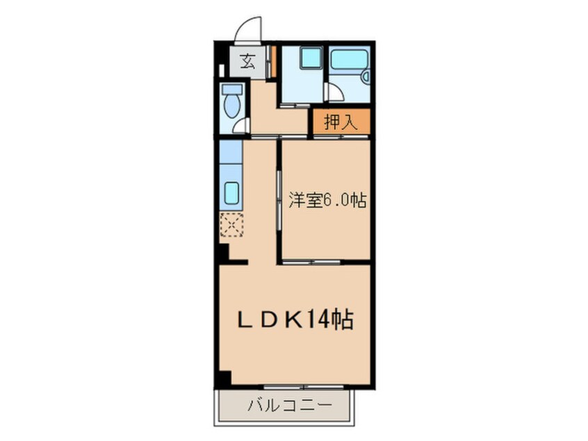 間取図 新栄シマダマンション