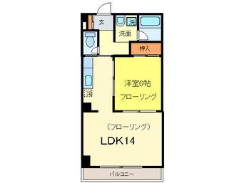 間取図 新栄シマダマンション