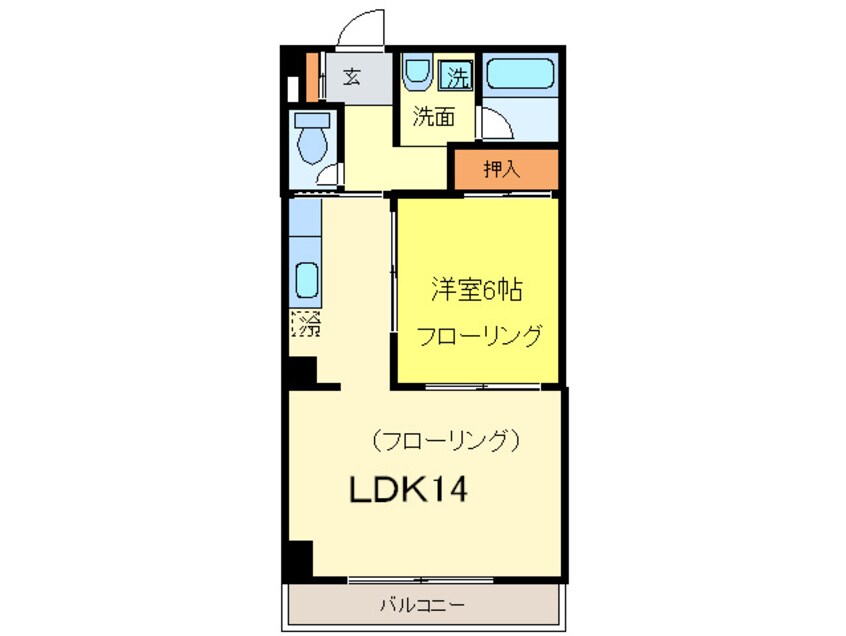 間取図 新栄シマダマンション