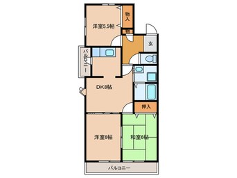 間取図 ブリリアント　アムール