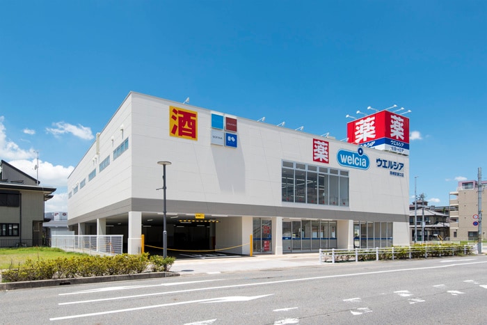 ウエルシア 岡崎駅東口店(ドラッグストア)まで424m ESPERANZA羽根西