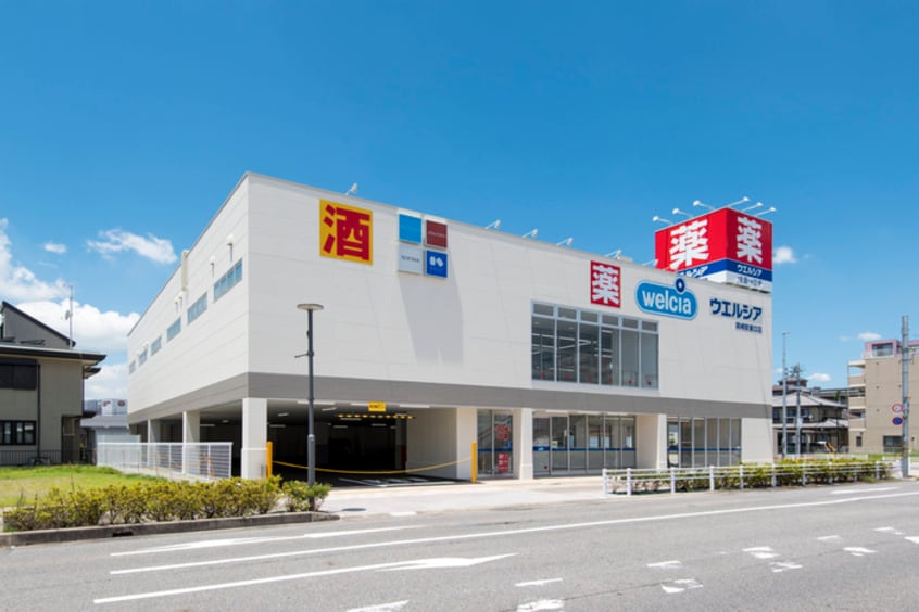 ウエルシア 岡崎駅東口店(ドラッグストア)まで424m ESPERANZA羽根西
