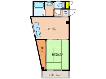 間取図 平出ハイツ