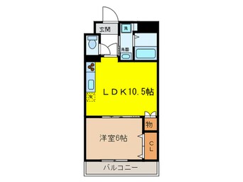 間取図 ルミエ－ル品川